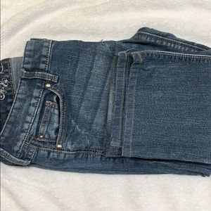 Size 2r low rise jeans from Express